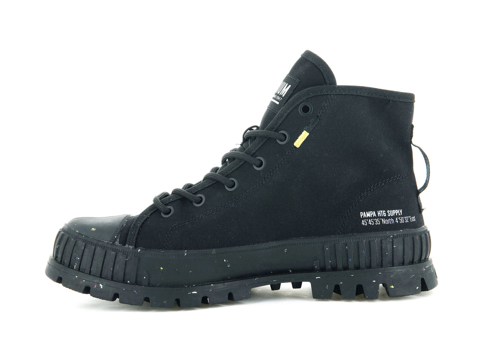 Zapatos Altas Palladium PALLASHOCK SUPPLY Hombre Negras | Costa Rica-54983